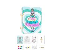 MagiDeal Coloré princesse thème autocollant réutilisable livre cadeau d'anniversaire jouet éducatif enfants projet activité préscolaire autocollant livres, Style un