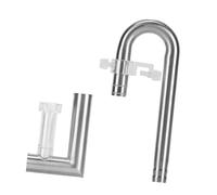 MagiDeal Connecteur de Tube de Filtre d'aquarium Universel en métal pour Tuyau de nénuphar, Retrait du Film d'huile, débit d'eau Fluide et, 12 Sortie Retirer