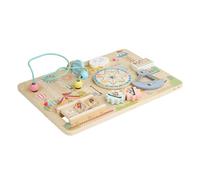 MagiDeal Conseil animé pour les tout-petits, jouet en bois, tableau de voyage éducatif, jouet sensoriel en bois pour filles garçons, enfant préscolaire de plus