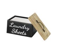 MagiDeal Conteneur de dosettes de lessive Support de dosettes de lessive Décoration d'organisation de Ferme Boîte de Rangement de Perles de lessive Rustique
