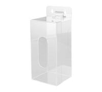 MagiDeal Conteneur de Rangement Transparent du Support de Distributeur de Distributeur de Gants en Acrylique avec boîte de Montage pour Couvercle de, 1 Grille
