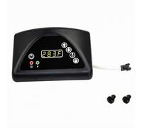MagiDeal Contrôleur de Barbecue Grill Panneau de Commande Thermostat Numérique Réglage Fin de la Cuisson Afficheur Température Minuterie Câble avec Connecteur