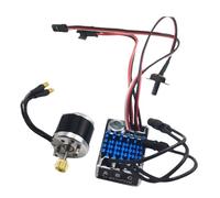 MagiDeal Contrôleur de électrique sans balais avec moteur, accessoires pratiques de remplacement pour moteur sans balais pour camion MN78 1/12, Style B