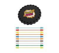 MagiDeal Corde démêler jouet enfant corde noeuds couleur tri Imagination spatiale corde Puzzle jouet dénouer le noeud jouet pour garçons filles enfants