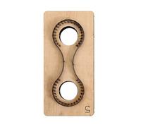 MagiDeal Coupe en métal Meurt Porte-clés 1 pièces coupeur en Bois Durable réutilisable pour Porte-clés en Cuir PU