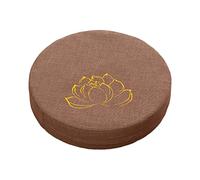 MagiDeal Coussin de méditation de Yoga Tapis de Tatami Japonais Oreiller de méditation tibétain, Kaki 6cm