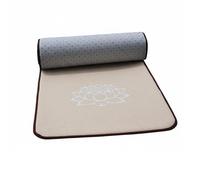 MagiDeal Coussin de Prière en Lin Tapis de Méditation de Prosternation de Genoux avec Amorti Épais pour Prières Répétées et Confort Adapté à Maison Temple Salle de Prière, Lin, 90 250cm