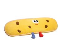 MagiDeal Coussin décoratif amusant, coussin rembourré, cadeau pour chambre à coucher, lit, siège, nourriture, peluche, pour les vacances, le canapé, le, Biscuits Jaunes 90
