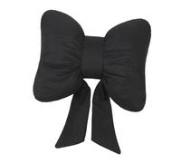 MagiDeal Coussin décoratif mignon à nœud pour canapé, voiture ou lit - Idéal pour les fêtes ou une pendaison de crémaillère, Noir