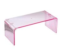 MagiDeal Coussin en acrylique pour manucure, repose-bras professionnel, pratique, élégant, étanche, pour nail art, pour salon et maison, Rose