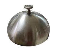 MagiDeal Couvercle pour Hamburger, Accessoire de Barbecue avec Poignée, Dôme de Cuisson Polyvalent et Utilitaire, Couvercle pour Faire Fondre Le Fromage pour L, Style C