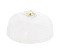 MagiDeal Couvre de support à gâteau Round Pastry Dispus Cloche, décoratif, couvercle de gâteau de dôme alimentaire pour le plateau de plateau du plateau de, 26cm