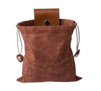 MagiDeal cueillette en Toile à Cordon, idéal pour Les et Fruits en extérieur. Polyvalent, il s'attache Facilement à la, Brun