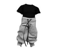 MagiDeal décontracté composé d'une chemise à manches courtes, d'un pantalon à jambes larges et d'un pantalon long, pour poupée masculine