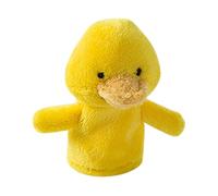 MagiDeal Dessin Animé Animaux Doigt Marionnettes Ensemble Bébé éducatif Doigts Jouets Enfants Cadeau, Canard Jaune