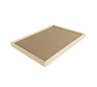 MagiDeal Diorama Base Board Sand Table Tray Modélisme Creative Project Supplies Scenic Landscapement for Miniature Figures, 21 Cm X 29.7 Cm