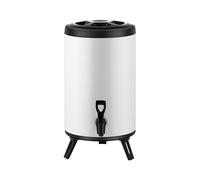 MagiDeal Distributeur de Boissons Isotherme, Distributeur de Lait, Acier Inoxydable, Distributeur de thé, Baril isolé pour Stands d'événements de Restauration, 8l