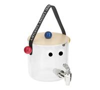MagiDeal Distributeur de boissons, récipient pour jus et, grande capacité, amusant, pour la cuisine, les pique-niques, les rassemblements et la maison, Style B