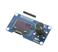 MagiDeal Écran OLED avec Encodeur Rotatif EC11, Accessoire électronique Universel Haute Résolution à Monter Soi-même, Module Combiné 5 Broches