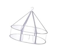 MagiDeal Égouttoir à Pull Pliable et Suspendu, séchoir à Linge Plat, Cintre empilable Polyvalent, Filet en Maille pour l'intérieur, 2 Couches