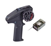 MagiDeal Émetteur pour RC avec mini récepteur, télécommande pour RC légère pour voitures à petite échelle, Récepteur X6dcg