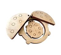 MagiDeal Enfants Occupé Conseil DIY Accessoires Enseignement Props Centre D'activité Conseil pour Avion Voyage Jouet, Coccinelle