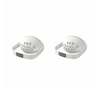 MagiDeal Entraîneur Doigts Enfant Piano Main Posture Bande Arquée Dôme Perforé Silicone Souple Correction Arche Main Placement Doigts Régulier Soutien, Blanc