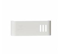 MagiDeal Étagère WiFi pour Rangement d'Appareils Électroniques Support Mural Dissimulant Fils et Multiprises Design Passe-câbles en Polypropylène Adaptée pour Maison Bureau, WHT New 3-Hole WiFi