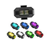 MagiDeal Feux stroboscopiques LED anti-collision pour voiture, bateau, vélo, camion, USB