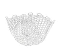 MagiDeal Filet de pêche de Remplacement, Filet à Mailles Blanc Robuste, Filet de Remplacement, Sac de Filet de pêche en Silicone, Outil Accessoire de pêche, 63cmx19cm