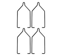 MagiDeal fixation pour abat-jour pour reptiles, crochet, métal, support dôme, support lampe, pour lampe chauffante pour terrarium, lampes, 4 Pièces