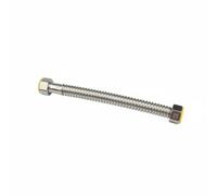 MagiDeal Flexible Connecteur Tube Conçu en Acier Inoxydable Robuste Tuyau Flexible pour eau Chaude et Froide Conduit Anti-fuite Structure Renforcée Adaptée aux Sanitaires Équipements Ménagers, 1,2 M