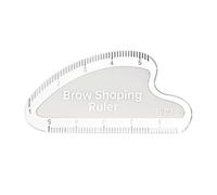 MagiDeal Gabarit de mise en forme des sourcils, outil de positionnement portable et léger pour la maison, l'hôtel, le salon de beauté, les et les, 6cmx3cm