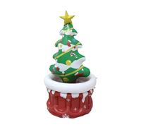 MagiDeal Glacière Gonflable pour Boissons, décoration de Noël, Ornement, Arbre de Noël Gonflable, Seau à Glace pour Piscine, fête, Plage