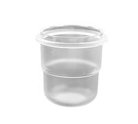 MagiDeal Gobelet de 58 mm pour porte-filtre de 58 mm, accessoire pratique pour machine à, distributeur de marc pour restaurant, maison, bar, Blanc