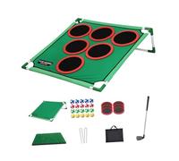 MagiDeal Golf-pong Put Set Set Golf Put Green Mat Practice Training Tool For Favors Favors Holiday Beach 3 4 5 ans 6 ans, Rack Simple