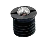 MagiDeal Goupille de Piston à Bille En Acier Au Carbone - Pièces de Rechange Robustes et Faciles à Installer - Filetage Pressé - Ressort à Bille de Remplacemen