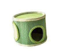 MagiDeal Grand lit pour Chat, Grotte, Maison en sisal pour Chat, lit pour Chaton, Maison d'escalade, Maison pour Chat, Planche à gratter pour Plusieurs Petits