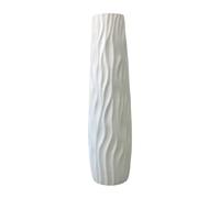 MagiDeal Grand Vase décoratif pour la Maison, élégant et, idéal pour Un Mariage, Un Salon, Une Salle à Manger ou Une entrée, Blanc