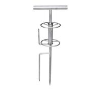 MagiDeal Guide de tuyau de jardin Pike, arrosage auxiliaire du tuyau de tuyau de de tuyau d'eau Protection de support de tuyau d'eau extérieur pour, Plaque Tournante En Métal