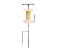 MagiDeal Guide de Tuyau de Jardin Pike, arrosage auxiliaire du Tuyau de Tuyau de de Tuyau d'eau Protection de Support de Tuyau d'eau extérieur pour, Turnet en Plastique