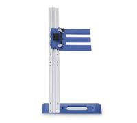 MagiDeal Guide Rail de Scie Circulaire pour Découpe Droite Règle Rail Traîneau Alliage d'Aluminium avec Butée Coulissante et Ouverture de Poignée Convient aux