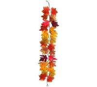 MagiDeal Guirlande de feuilles d'automne Guirlande d'automne Mariage Pendaison de crémaillère Cadeau Célébration Thanksgiving Feuille d'érable, Style B