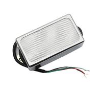 MagiDeal guitare électrique Accessoire humbucker guitare électrique Instruments musique faciles à installer avec vis Petits micros en, Pont D'argent