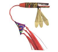 MagiDeal Harpe à mâchoires, instrument folklorique, beau son, harmonica professionnel portable de nationalité Yi pour débutants et amateurs de musique, Trois Feuilles