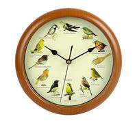 MagiDeal Horloge Murale à Oiseaux, Horloge à Oiseaux avec Son Silencieux, créative Qui Chante à l'heure, décoration Suspendue, Horloge Murale décorative pour