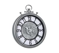 MagiDeal Horloge murale Steampunk, style industriel, décorative, avec grands chiffres, silencieuse, idéale pour les fêtes, un café, une salle à manger, une, Style E