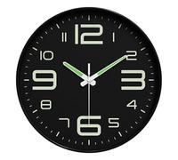 MagiDeal Horloge Phosphorescente de 30 Cm, Chiffres et Aiguilles Lumineux, Décorative, à Suspendre, pour Salle à Manger, Chambre à Coucher, Décoration D'in, Style B