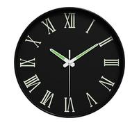 MagiDeal Horloge Phosphorescente de 30 Cm, Chiffres et Aiguilles Lumineux, Décorative, à Suspendre, pour Salle à Manger, Chambre à Coucher, Décoration D'in, Style D