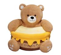 MagiDeal Housse de Coussin Lavable pour Canapé d'enfant, Motif Ours, Dessin Animé, pour Chambre d'enfant